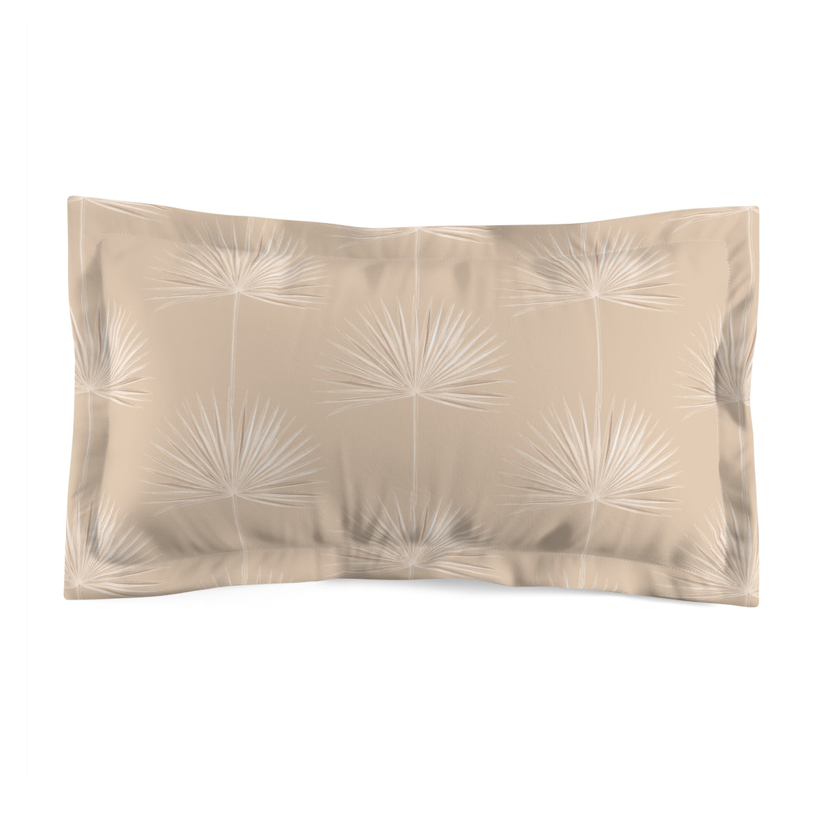 Fan Palm Sham Tan