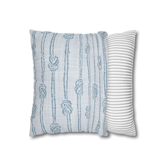 Aloha Rope Faux Suede Pillowcase