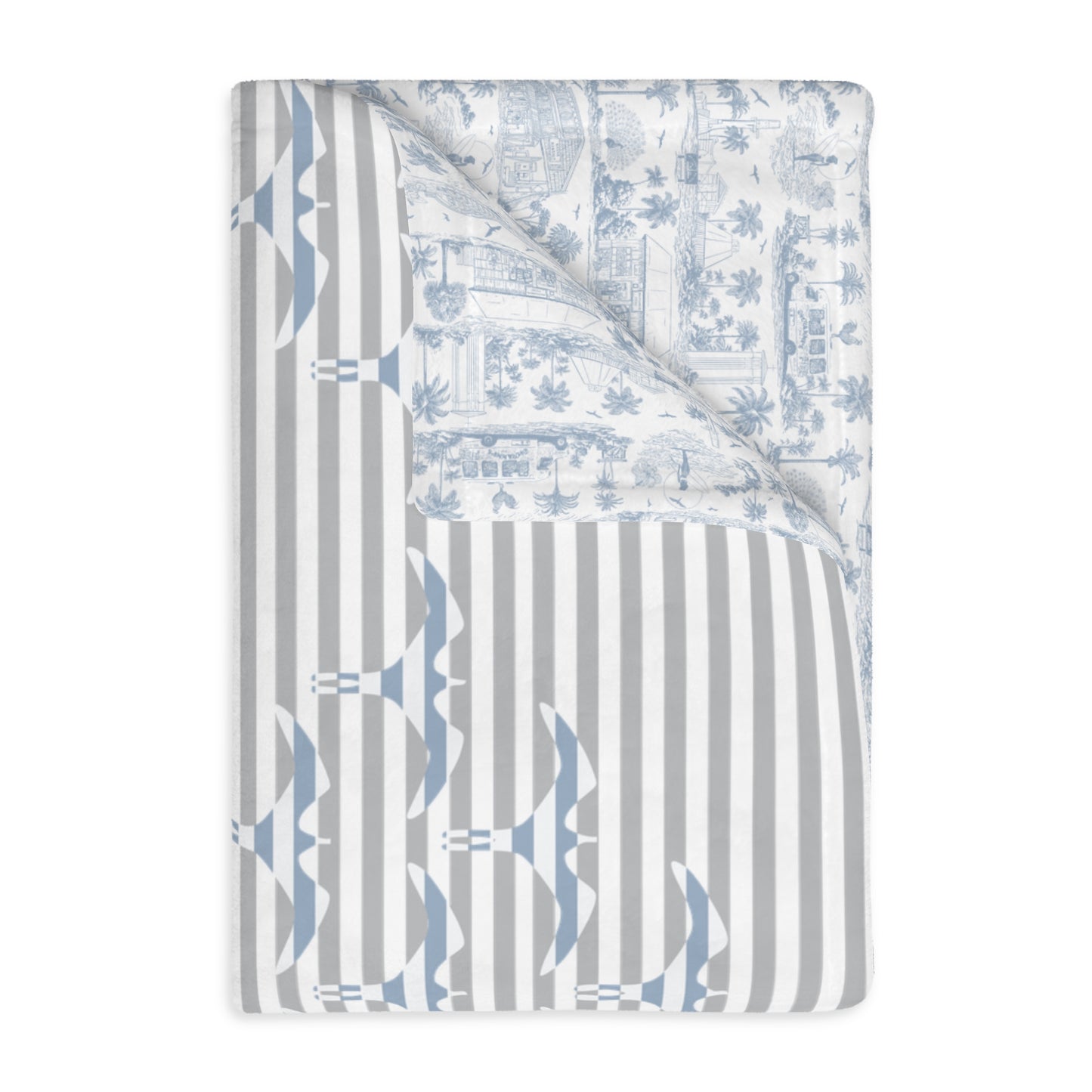 Haleiwa Iwa Bird Velveteen Microfiber Blanket