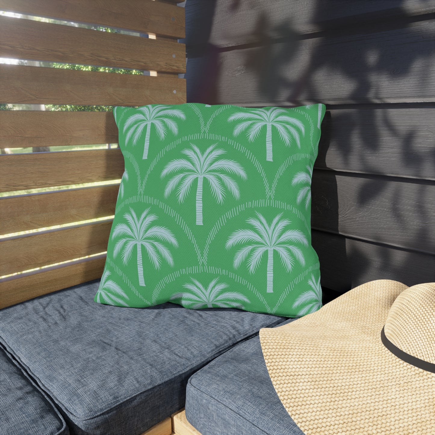 Arch Palm Palm Outdoor Pillow