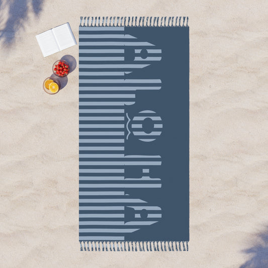 Stripe Aloha Beach Cloth Towel
