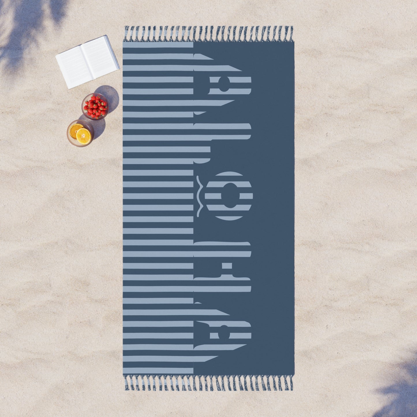 Stripe Aloha Beach Cloth Towel