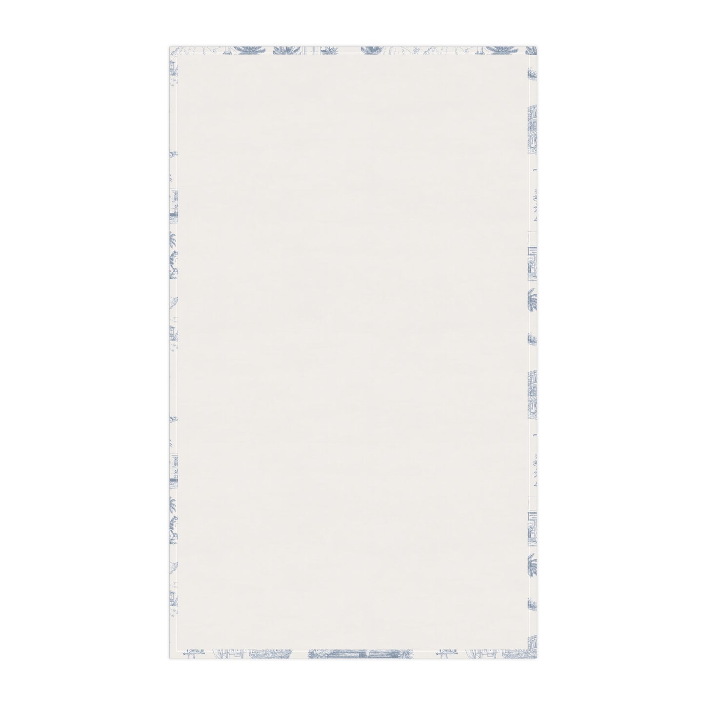 North Shore Tropical Linen Tea Towels light blue