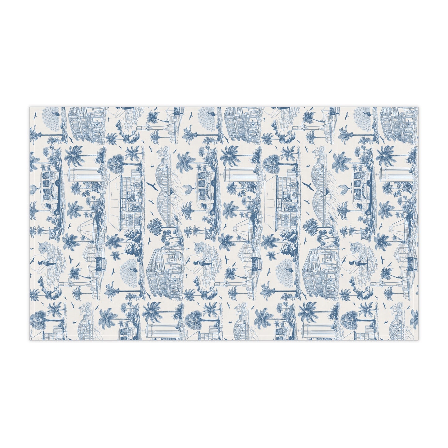 North Shore Tropical Linen Tea Towels