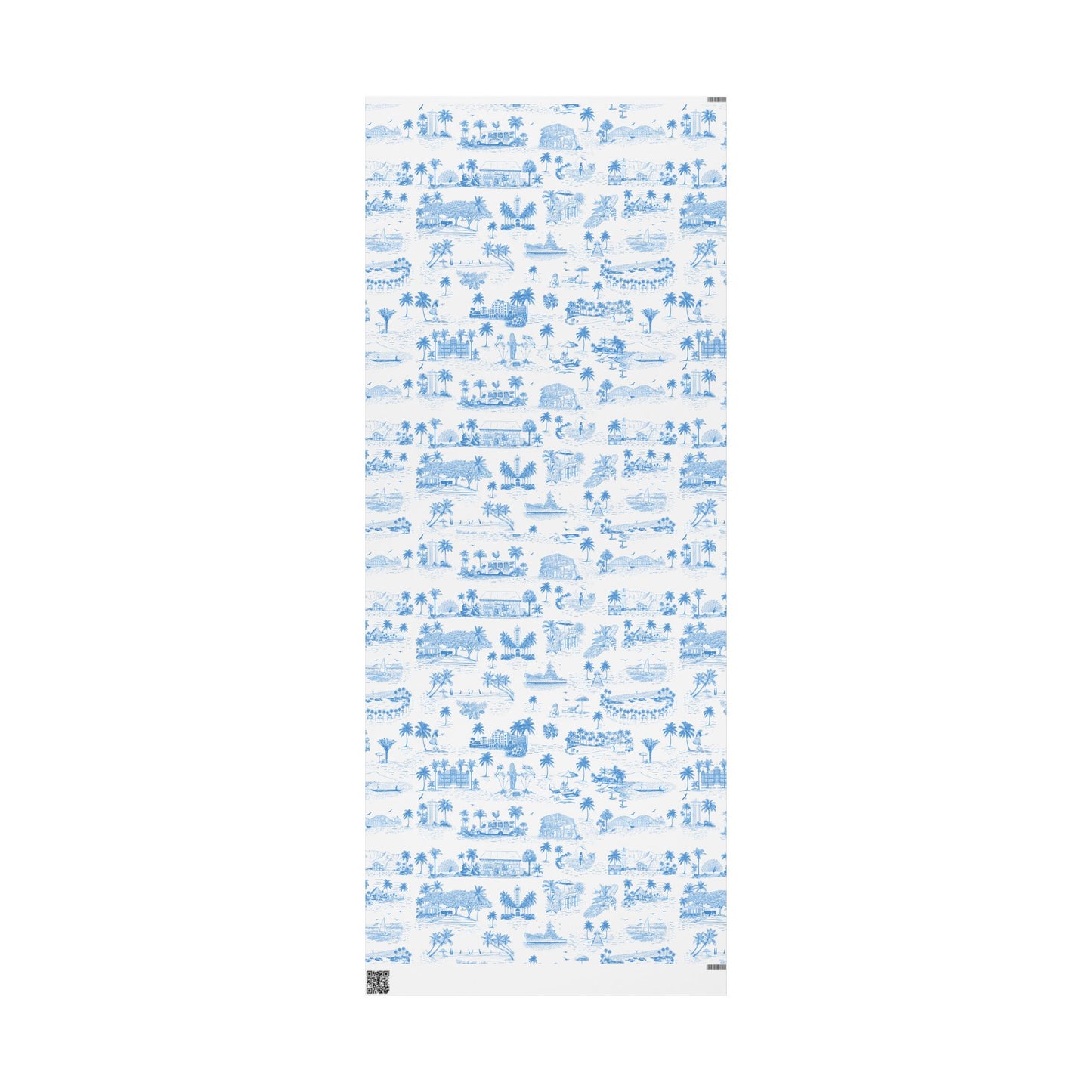 Oahu Toile Wrapping Paper Roll