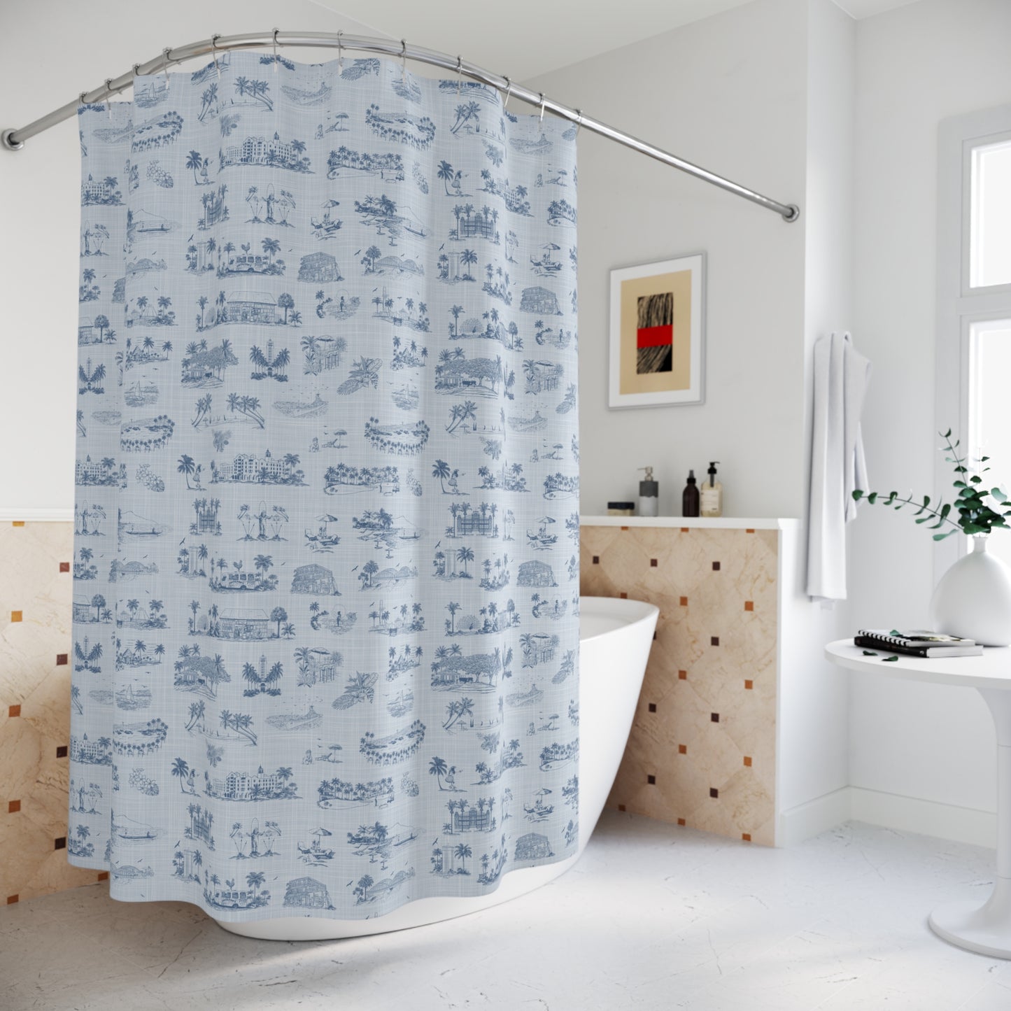 Oahu Shower Curtain