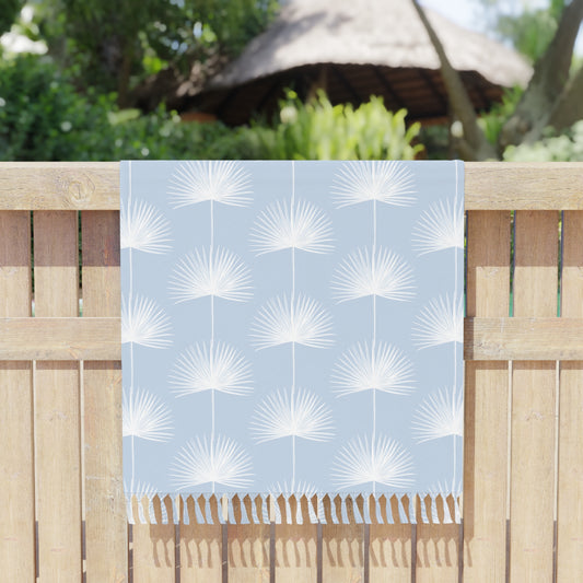 Fan Palm Tree Beach Cloth Towel