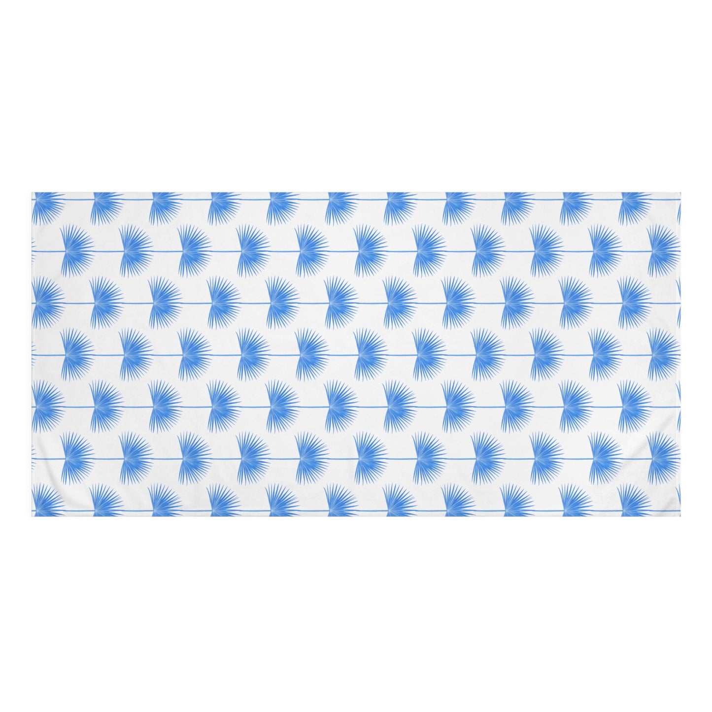 Blue Fan Palm Mink-Cotton Towel