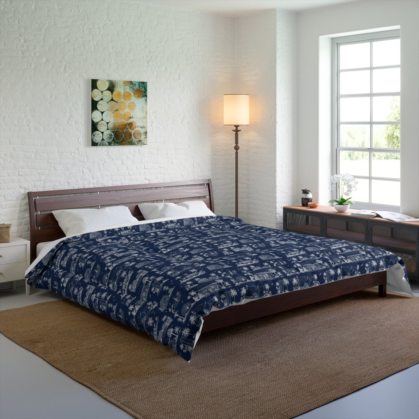 North Shore Comforter Navy Blue